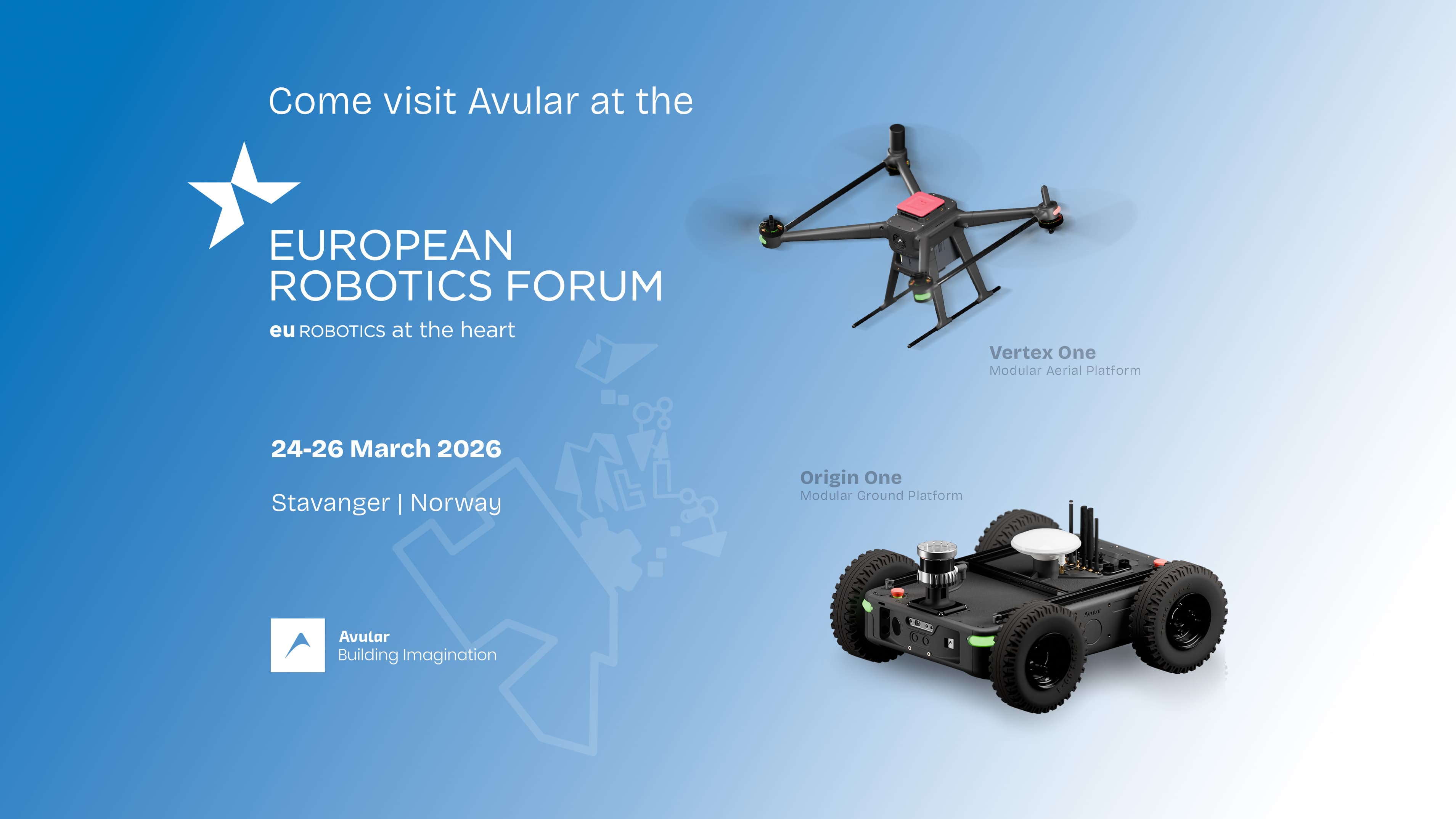Avular at European Robotics Forum 2026